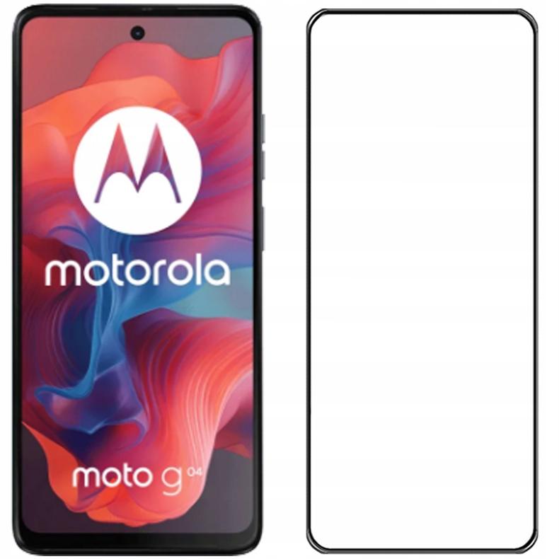 5D Tempered Glass for Motorola MOTO G04 / G24 / G24 Power Full Screen 9H