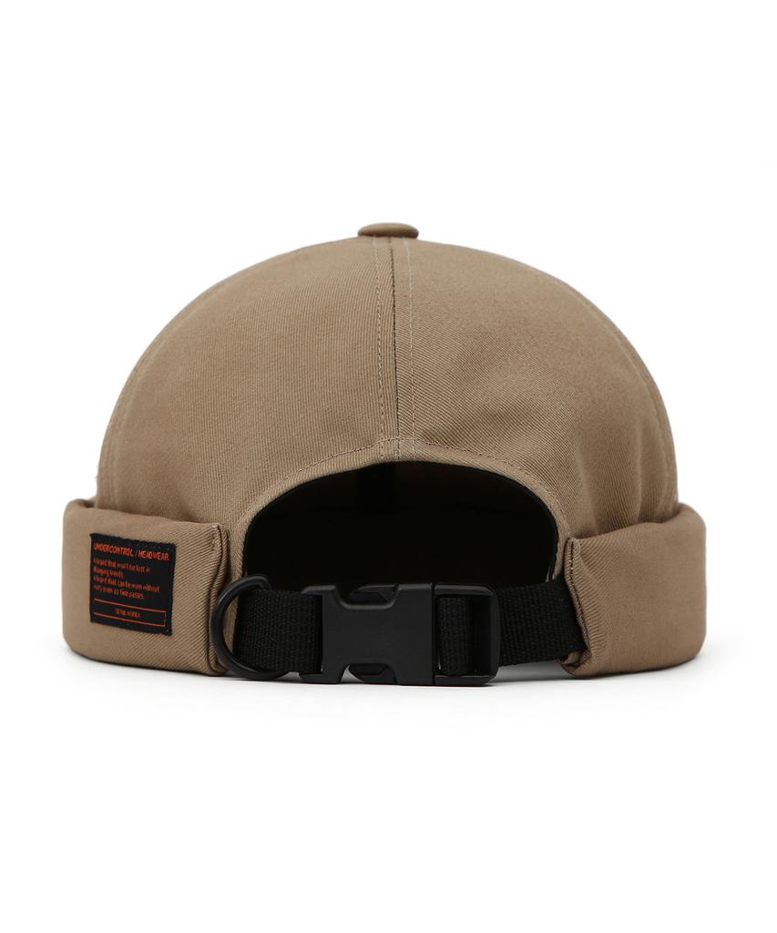 Eondeokeonteulol Four Seasons Cotton Basic Adjustable Brimless Watch Cap Unisex Beanie Hat Mold Cap / Twill Cotton / Combat / Desert
