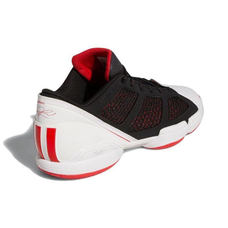 Adidas Adizero Rose 1.5 Low Restomod Black Vivid Red Men Sneakers Core-Black Cloud-White GY9124