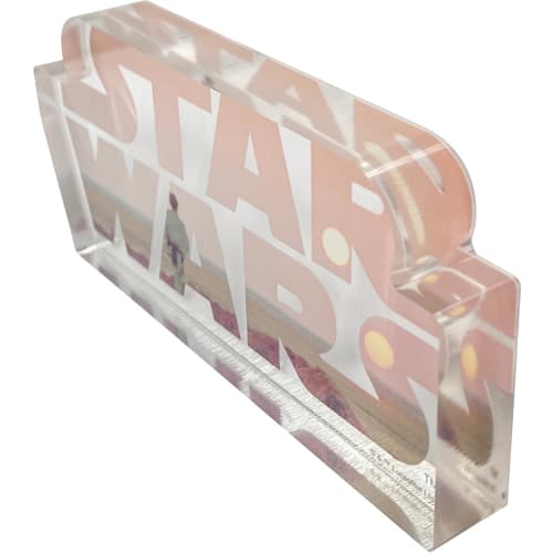 STAR WARS SAGA Logo Acrylic Block IG4489