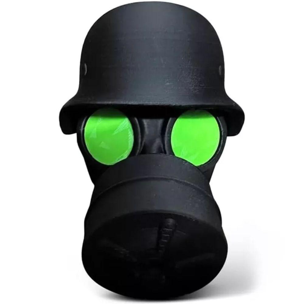 Aesthetic Trailer Ball Cover Decorative Gas Mask Helmet Cover Cap  Cars Caravan Decoration