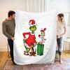 Flannel Blanket Christmas Blanket Personalized Blanket Digital Print Blanket