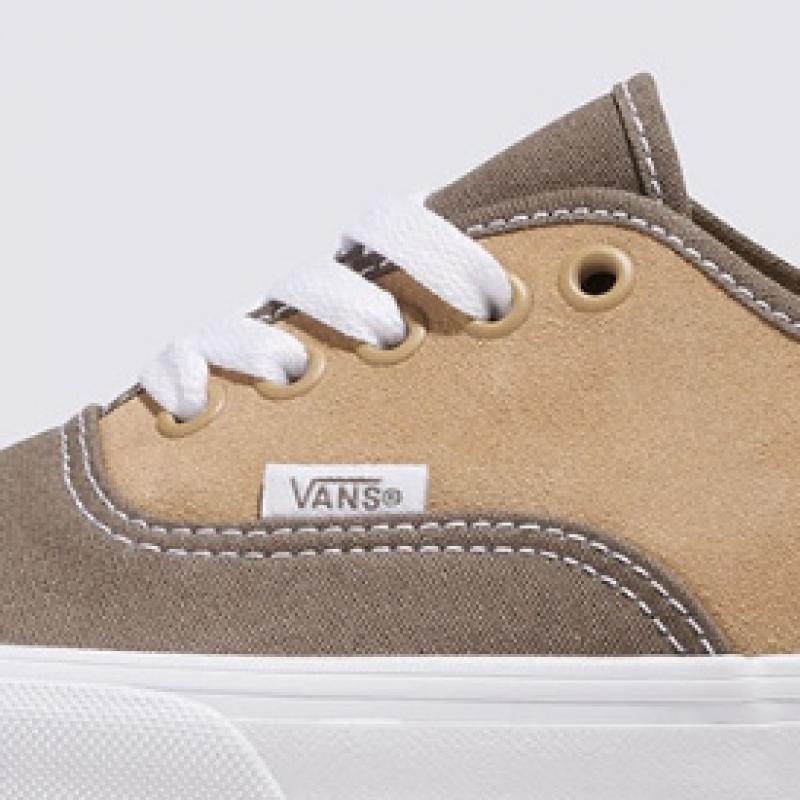 Vans Authentic   Canvas  Suede Brown Vn0a2z3zbro1