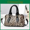 Large Capacity Trendy Shoulder Bag In Leopard Print For Daily Urban Use Women By