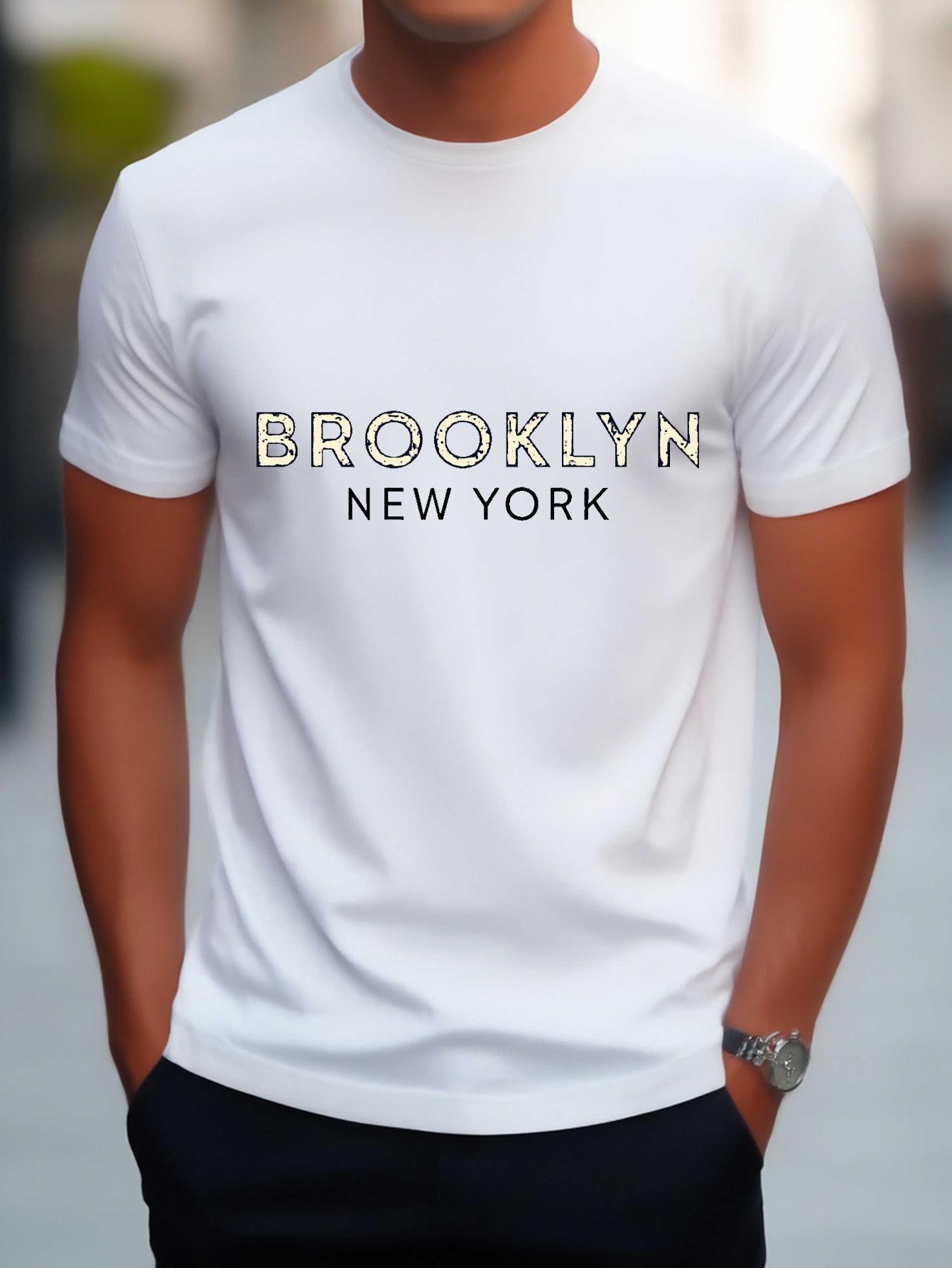 Brooklyn New York T-shirt - 606 Cotton Blend XXXXL