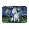 Custom Starry Night Dachshund Dog Doormat Anti-Slip Entrance Kitchen Bathroom Floor Door Mats Bedroom Balcony Carpet Rug