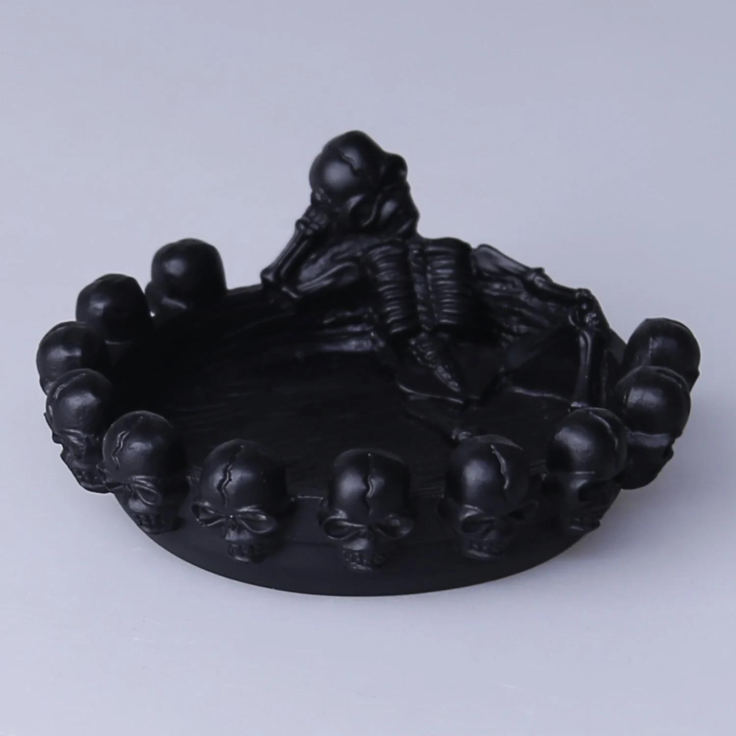 Skull Decorative Accessory in Black Color