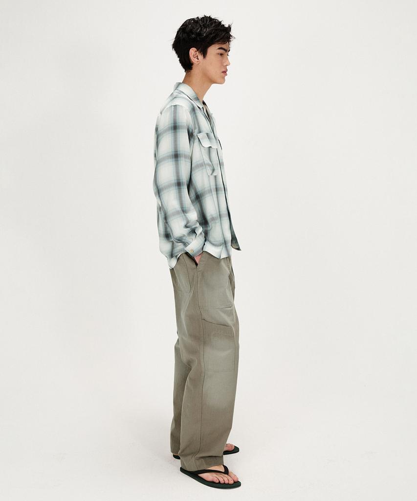 SHIRTER Bleached Usaf Hbt Pants (Beige)