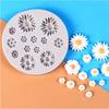 3D Daisy Silicone Molds DIY Fondant Craft for Cake Candy Chocolate Sugarcraft Dessert Pastry Decoration Kitchen Baking Tools