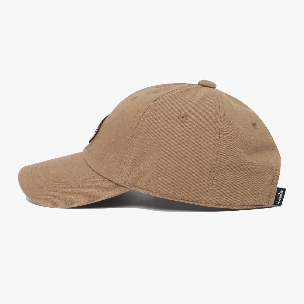 diadora Bold Cotton Ball Cap Beige