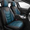 Universal All-Season Five-Seat Leather Car Seat Cover – Full Coverage, Wear-Resistant, Durable, No Removal Needed.