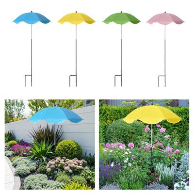 Pflanzenschutz-Sonnenschirm für den Außenbereich, praktischer Blumenschirm für Gartenbeete, Außenpflanzgefäße, Töpfe, Topfpflanzen