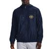 Under Armour Project Rock Casual Printed Hooded Jacket Men Jacket Navy-Blue 1370457-408