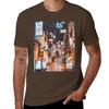 Sea Of Tokyo Lights T-Shirt Quick-drying Cute Tops Cute Clothes Black T Shirts for Men