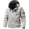 Men's Trendy Hooded Workwear Jacket - Versatile Spring Windbreaker Coat