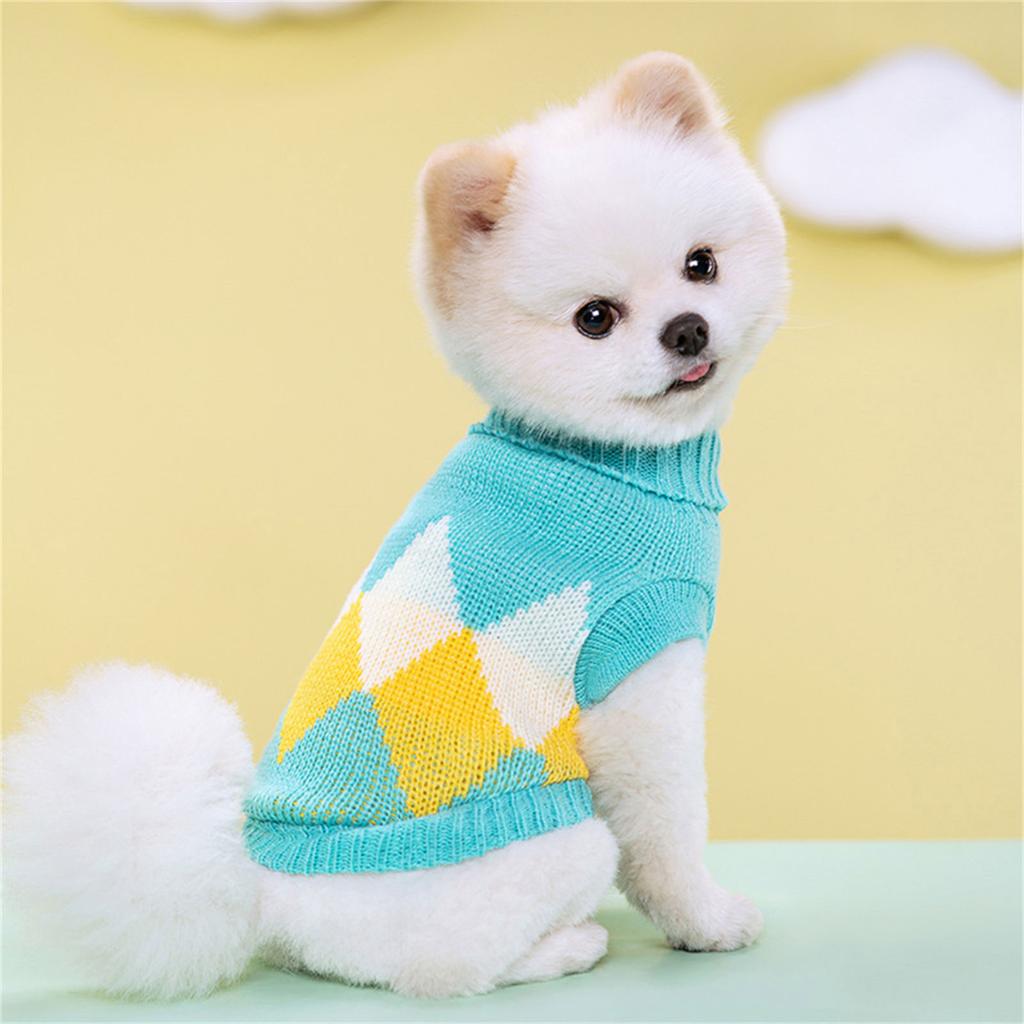 Cat Dog Sweater Warm Pet Clothes for Spring Autumn Pet Puppy Winter Clothing Pullover Sweater Small Dog Pet Accessories