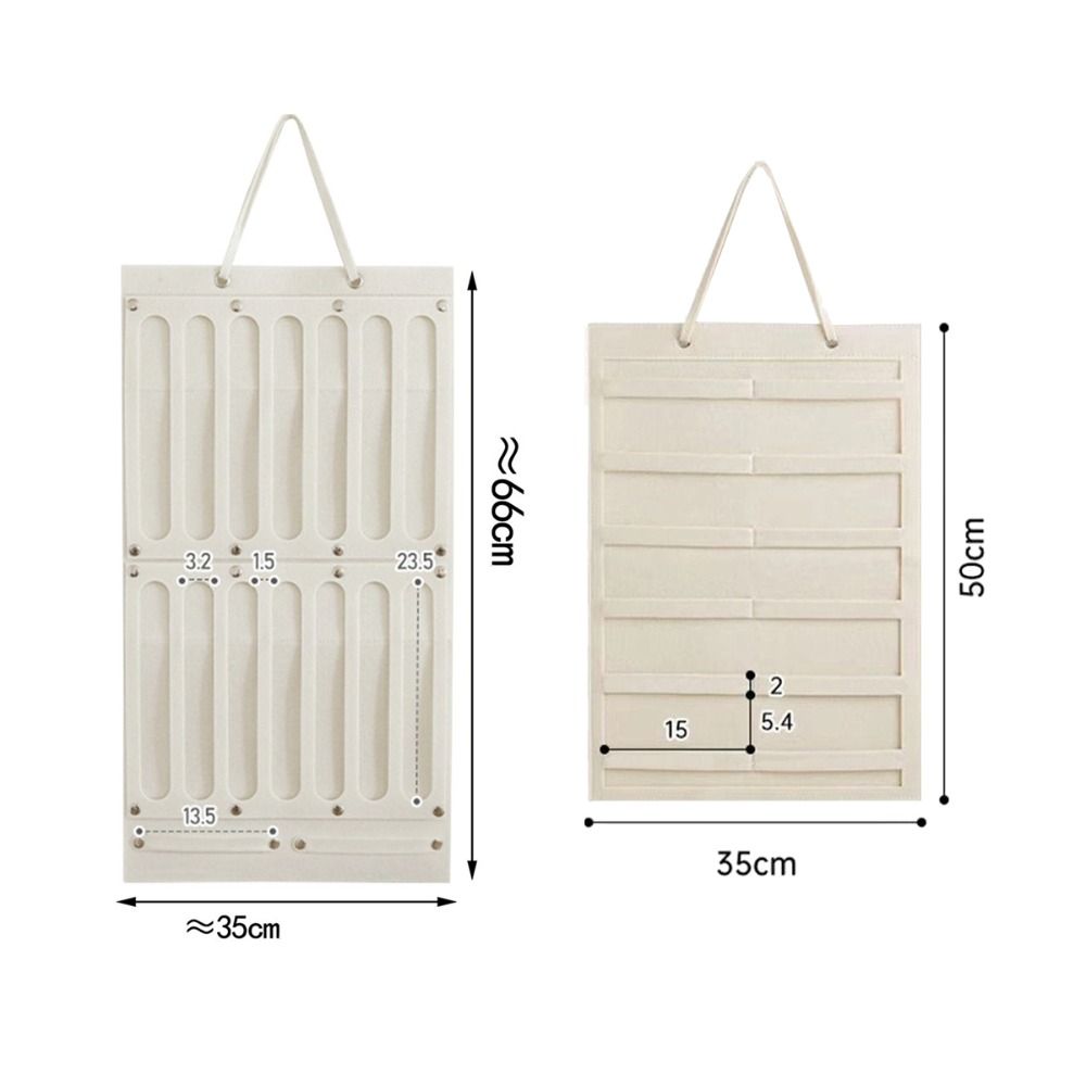 Large Capacity Hair Clip Organizer Space-Saving Headband Holder  Baby Girl's Room