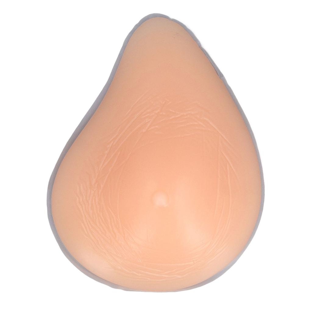 Silicone Boob Form Mastectomy Prosthesis Asymmetrical Shape Deep Concave Realistic Feeling Soft Boobs Insert