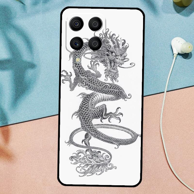 Chinese Dragon For Samsung Galaxy M31 M11 M23 M12 M13 M14 M15 M35 M55 M34 M54 M33 M53 M32 M52 M06 M16 Case