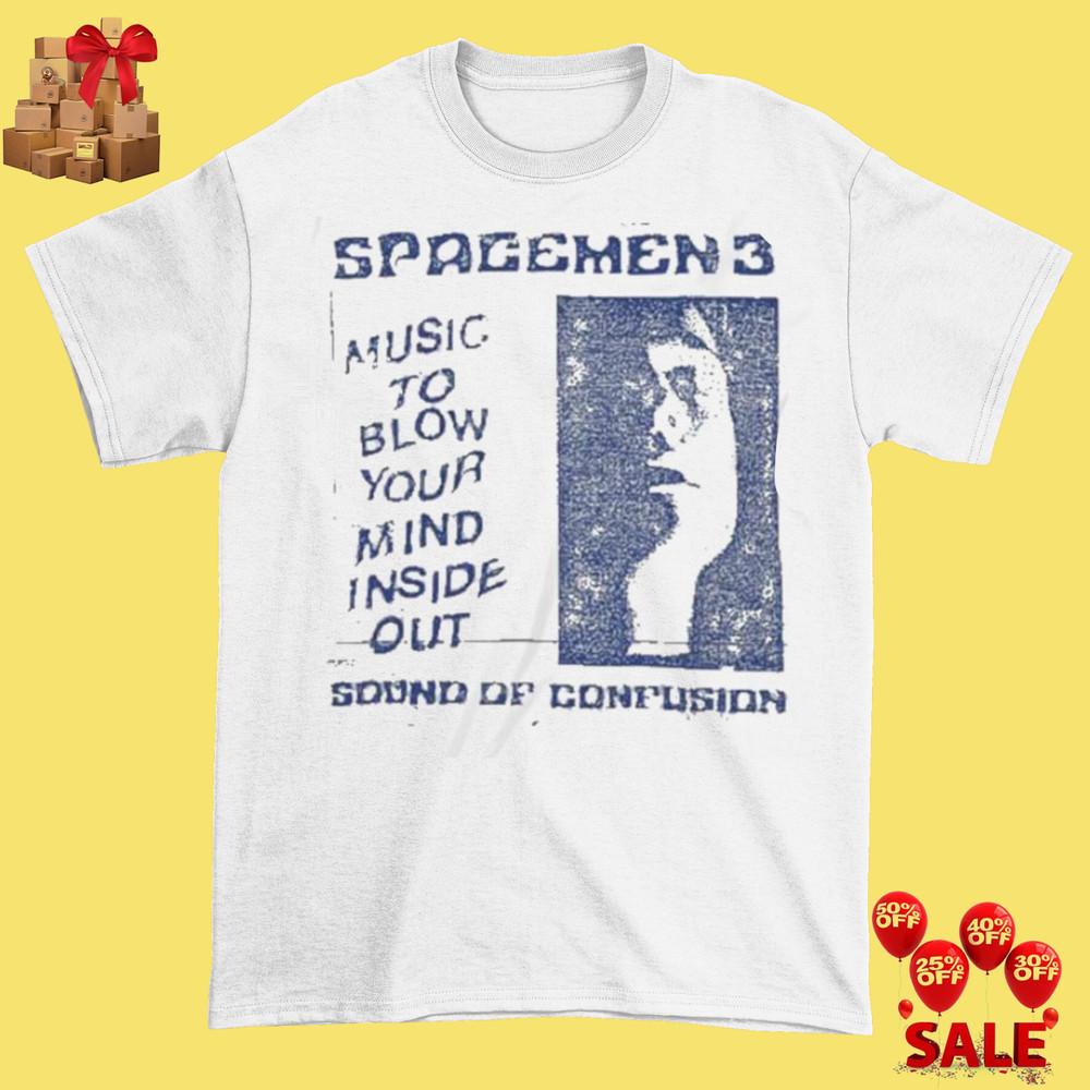 Spacemen 3 Music To Blow Your Inside White S-234XL gift Xmas ND226 Unisex T-Shirt L