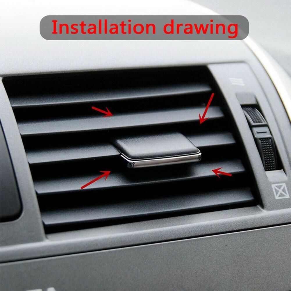 Air Vent Clips Adjust Air Conditioning Vent Black Car Vehicle Plastics