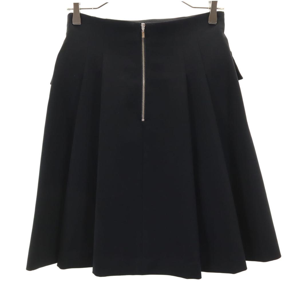 FOXEY NEW YORK made in Japan Midi Skirt 40 black Women Used