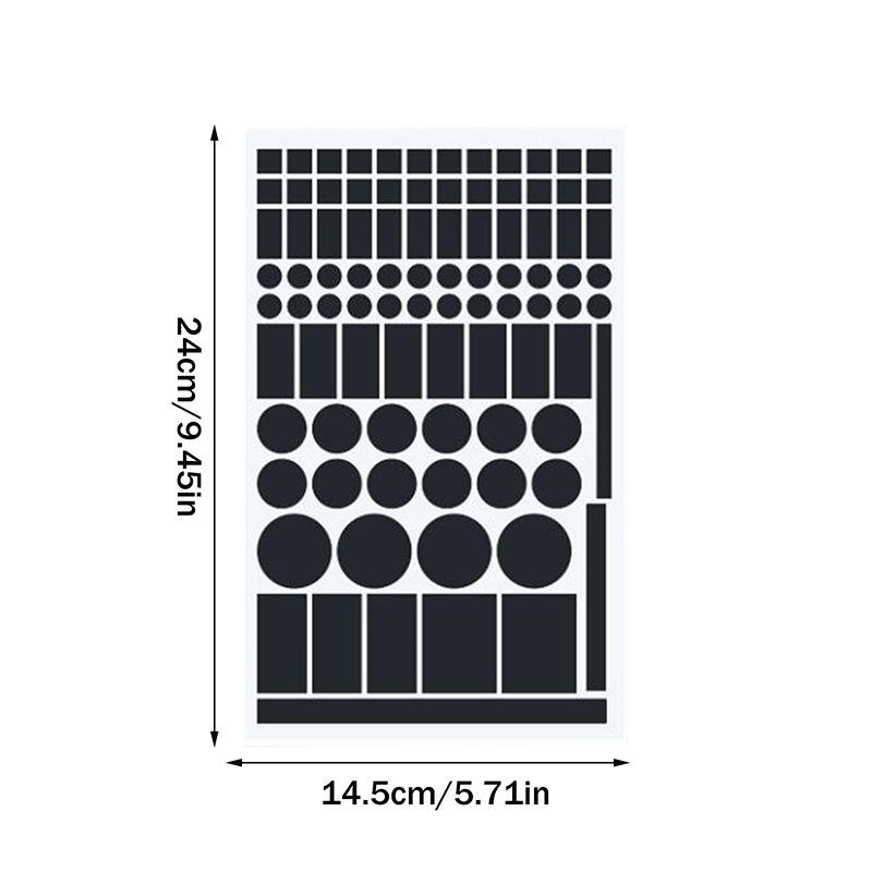 Light Dimming Stickers Light Blocking Stickers For Electronics Car Led Blackout Stickers Auto Interior Accessories