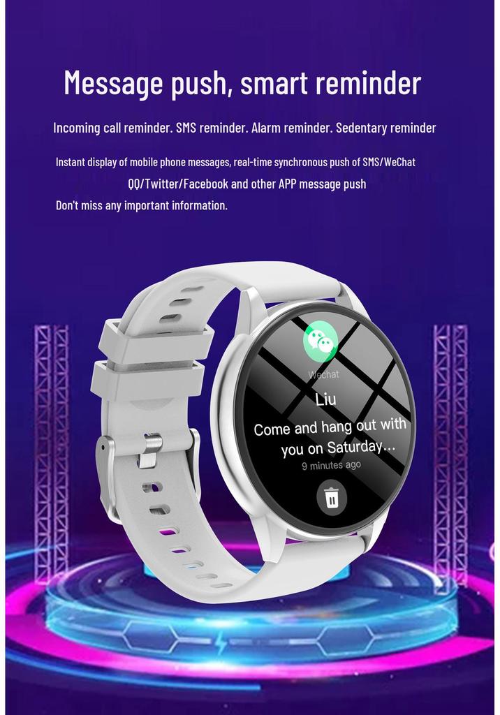 TEMU T10 Smart Sports Watch: Heart Rate, Sleep Tracker, Pedometer, Bluetooth Call, Outdoor Compatibility for IOS