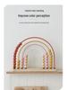 Colorful Four-Row Abacus for Early Math Learning and Teaching Aids