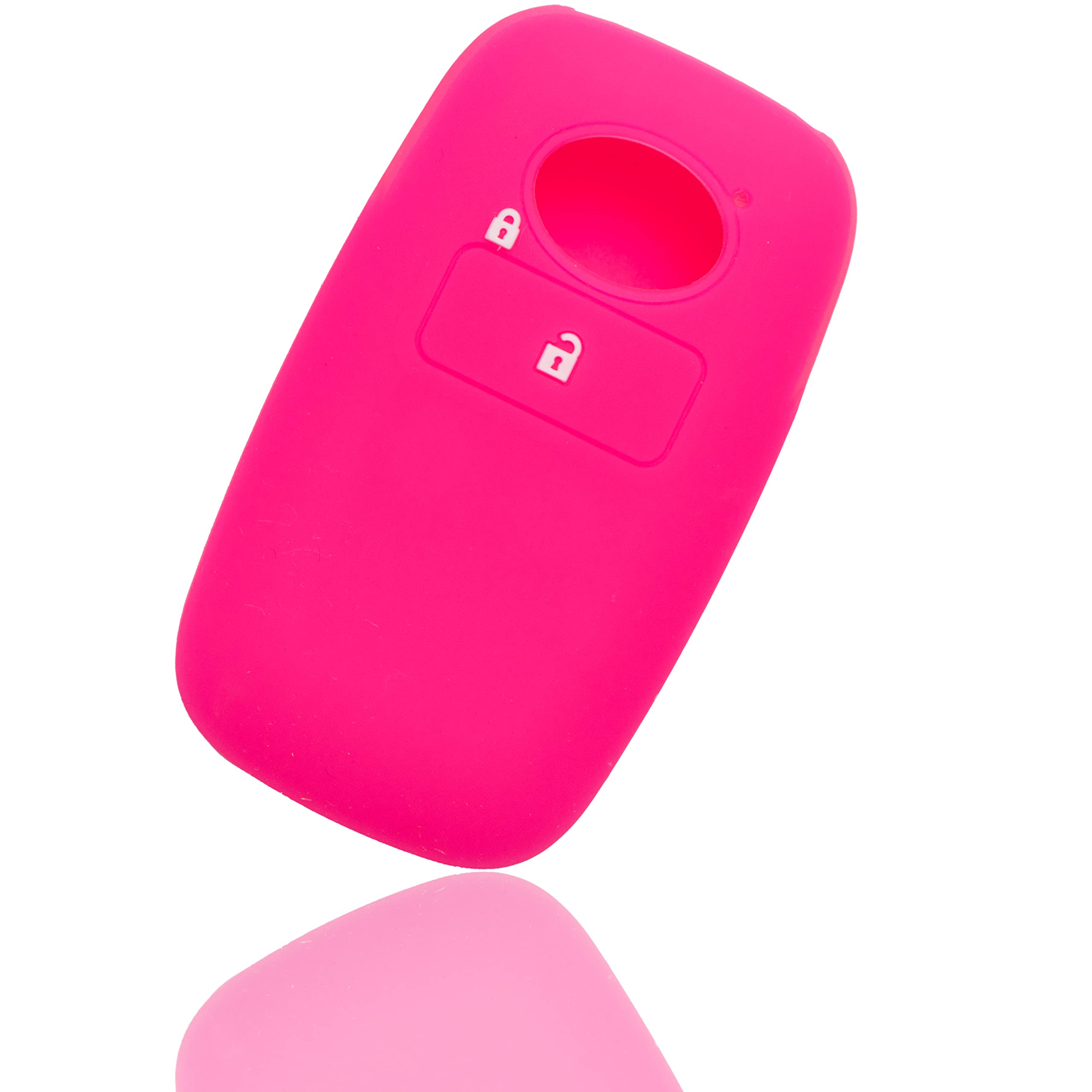 

MALAKO RAIZE ROCKY TOYOTA DAIHATSU 13 Silicone Cover for Toyota Daihatsu Car Smart Key рожевий