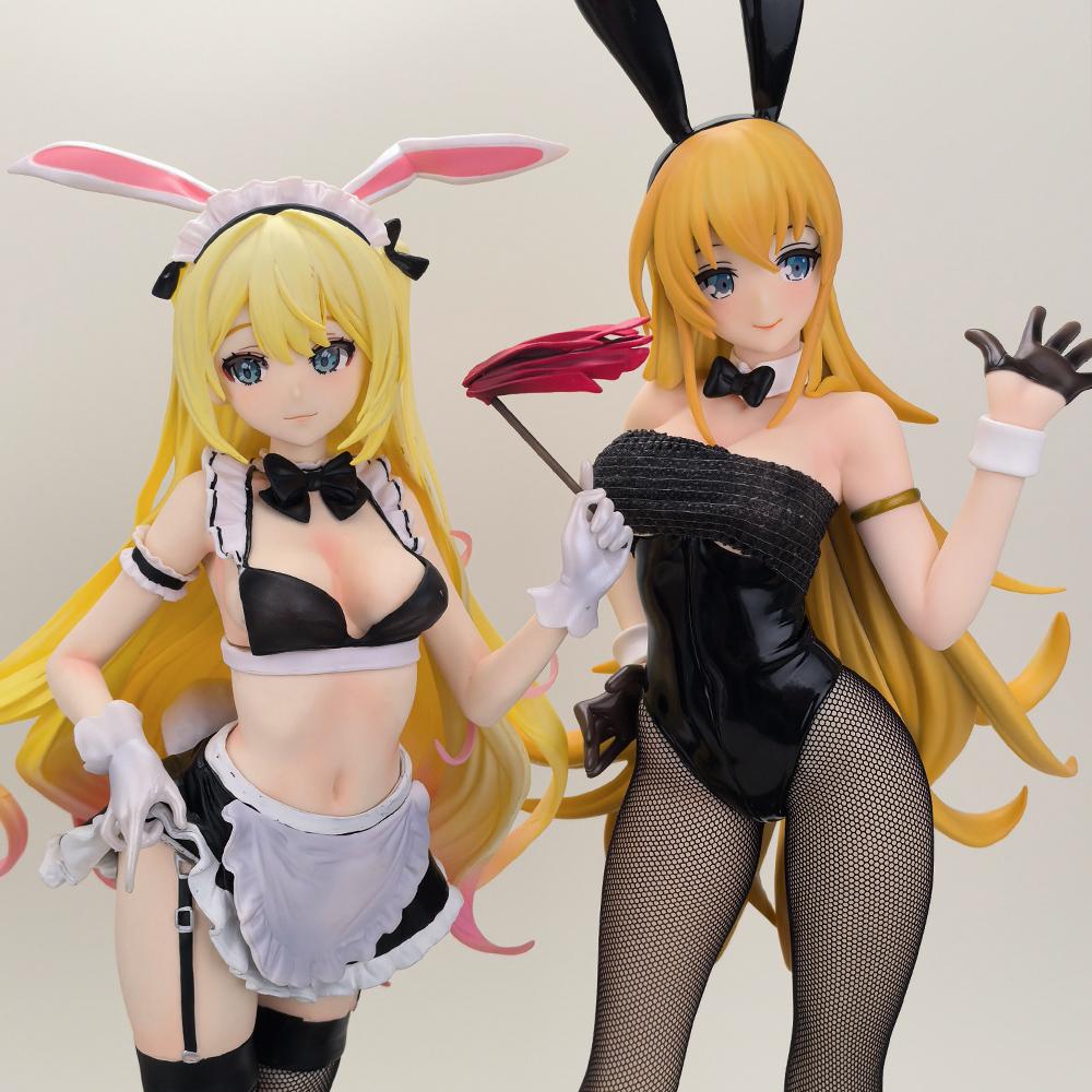 Eruru/Uss North Carolinal PVC Action MX NSFW Anime Bunny Girl Figure Figure Model Playthings Collection Doll Adult Statue Ornament