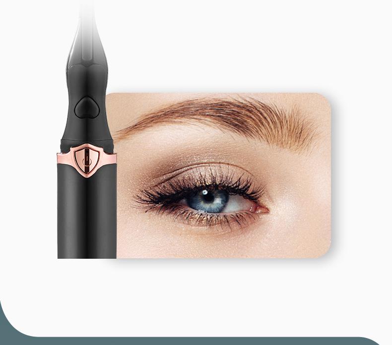 Rechargeable Electric Eyelash & Eyebrow Curler with Three-Speed Temperature Control