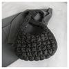 Korean versi Instagram girl pleated cloud bag 2026 new lightweight and versatile bubble large capacity commuting crossbody bag