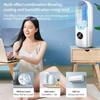 Ventilatore senza lama Ventola di raffreddamento da tavolo per casa e ufficio Condizionatore d'aria portatile Raffreddatore d'aria silenzioso economico