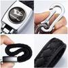 [InnoWave] Keychain, Compatible DAIHATSU Daihatsu Genuine Leather Car Key Chain, Car Logo Keychain, Keyring,