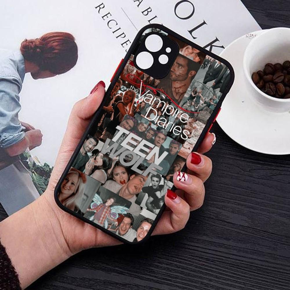 Teen Wolf Phone Case For IPhone 18 14 11 12 13 Mini Pro Max 8 7 Plus X XR XS MAX Translucent Matte Cover