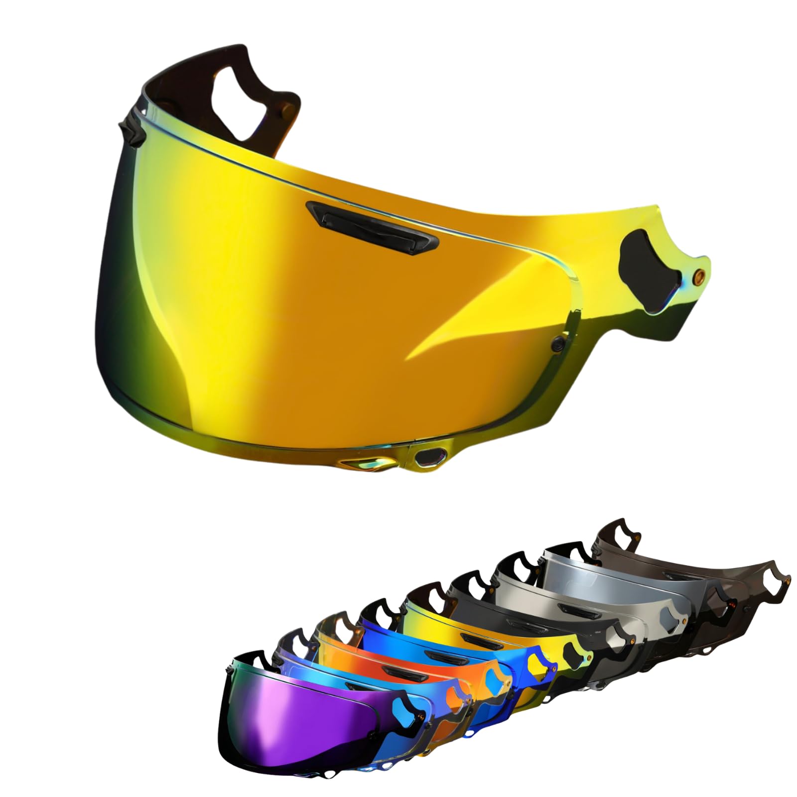 

доставка MV козырек совместимый Иридиевый зеркальный козырек Продукт послепродажного обслуживания козырек Rapaide Neo XD [kinkyamigo] На следующий день VAS-V [Arai RX-7X Astral-X золотой