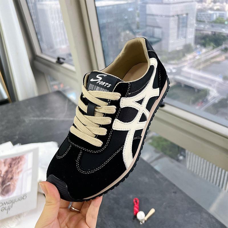 Leather women's shoes autumn shoes women's new versatile retro sports women's casual women