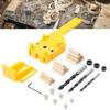 ABS Kunststoff Schnell Holz Dübel Jig Handheld Tasche Loch Jig System 6 8 10mm Bohrer Locher für Zimmerei Dübel Verbindungen