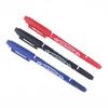 10Pcs 3 Colors 14cm Double-Tip Permanent Paint Marker Pens Ink For Plastic Wood Stone Metal Glass Doodling Marking Graffiti