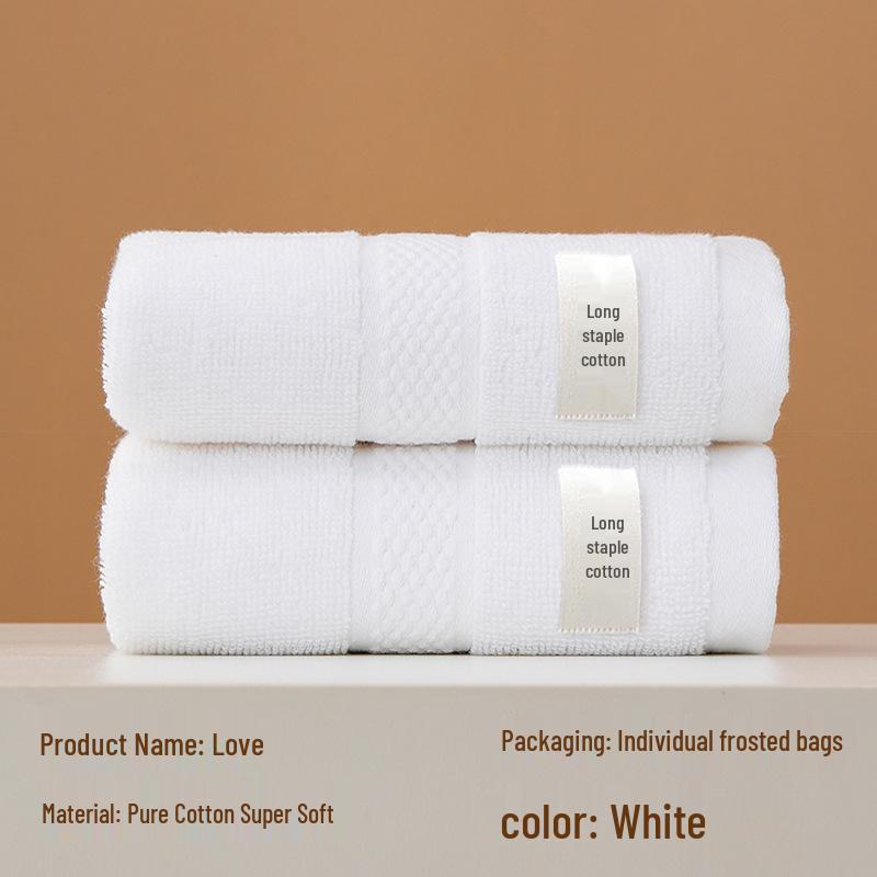 Antibakterielle reine Baumwolle einzeln verpackte Handtücher - Saugfähige Gesichts- & Badetücher für Erwachsene, Männer & Frauen