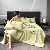 High-End Embroidery Silky Spring Autumn Quilt Comfortable Sleep Soft Breathable Blanket Skin-Friendly Air Conditioner Comforter