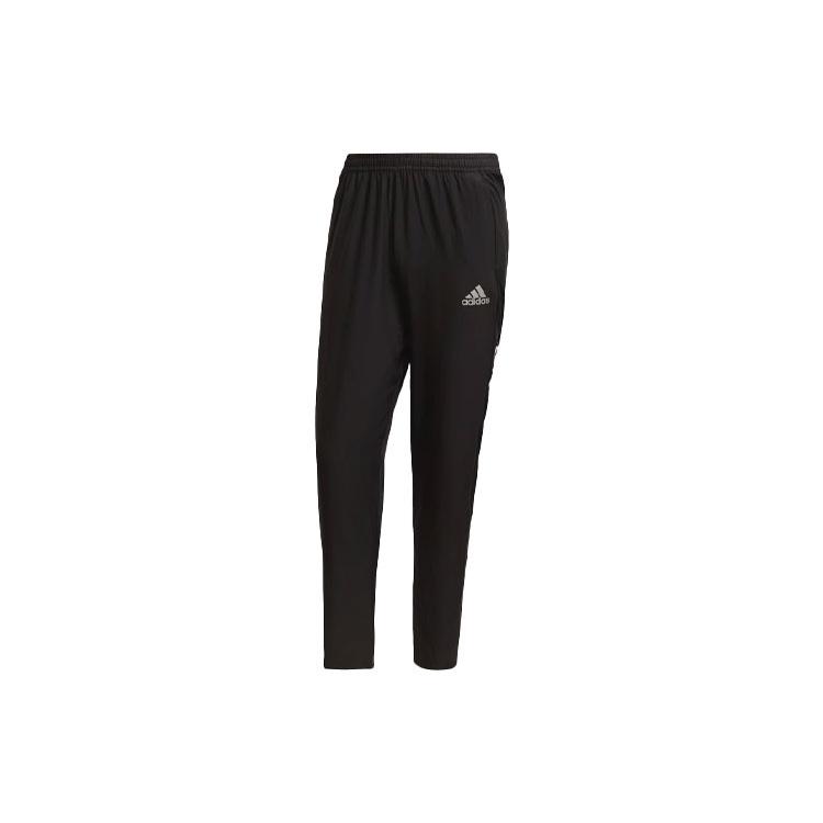Men s adidas Logo Sports Running Long Pants/Trousers Black H13238 M