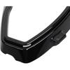 Gloss/Vivid Black Mirror Mount Cover Base Trims Fit for Honda Goldwing 1500 GL1500SE GL1500 GL1500I Interstate 1988-2000