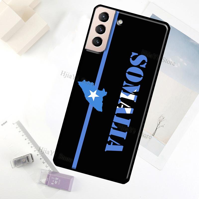 Somali Somalia National Flag Case For Samsung Galaxy S23 Ultra Note 20 10 S9 S10 Plus S20 S21 FE S22 Ultra Phone Cover