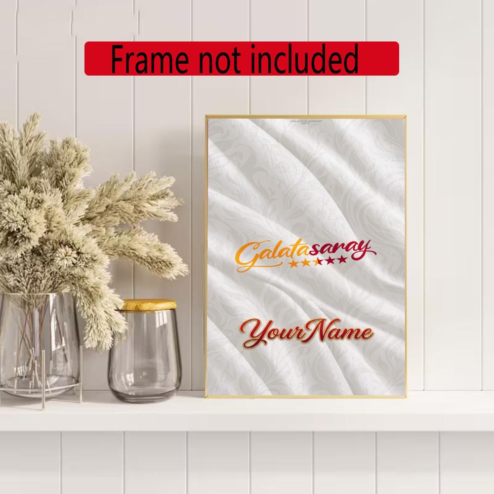 Galatasaray Personalized Name Diamond Paintings Mosaic Wall Round Diamond Art Painting Kits Embroidery Crystal Accessories Frameless