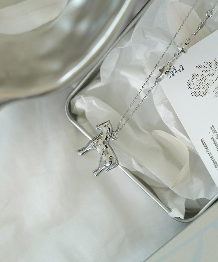 Boho Libertude Pony Stardust Necklace
