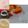 Vielseitiger und hochwertiger Schmuck Neuheiten Sterling Silber Breiter Armreif