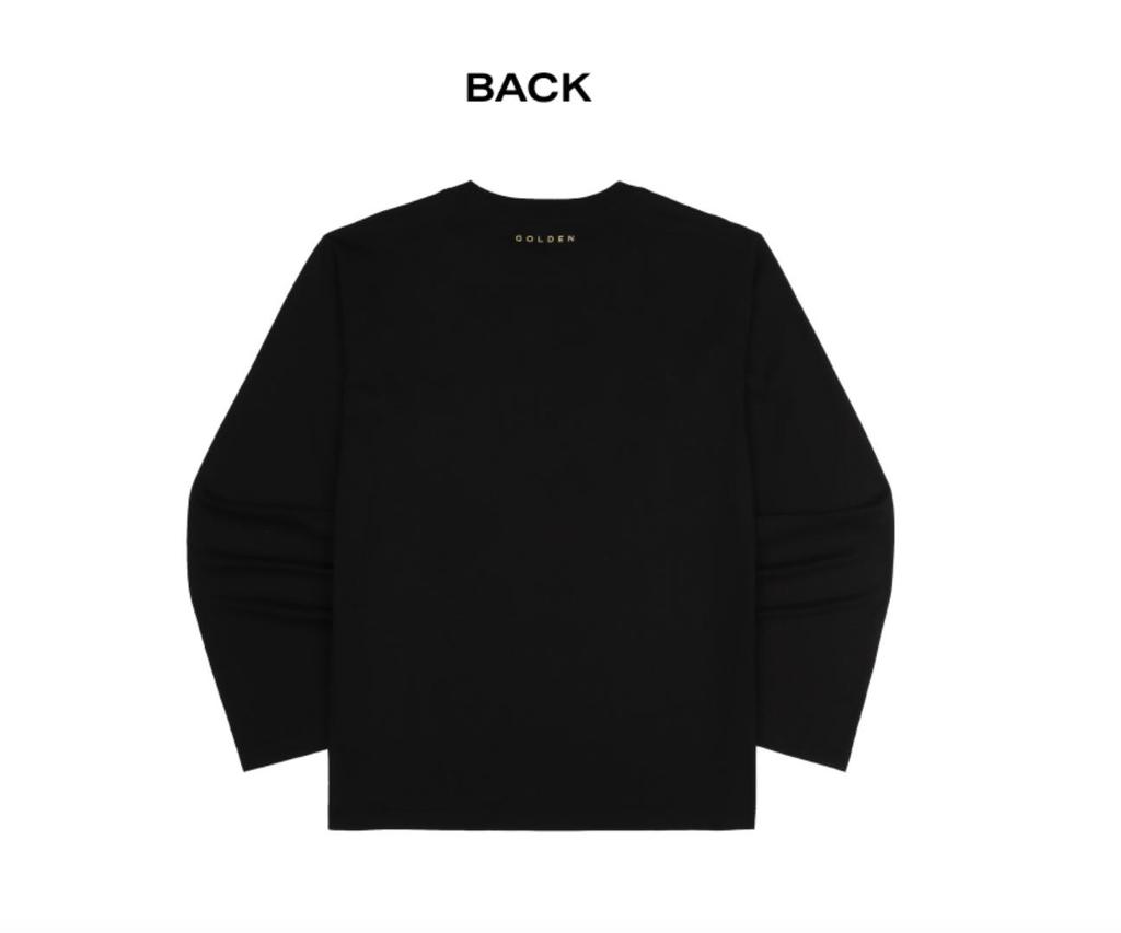⟭⟬ Jung Kook for   L/S Tシャツ M Футболка BTS Jungkook Golden L/S размер M – купить по низким ценам