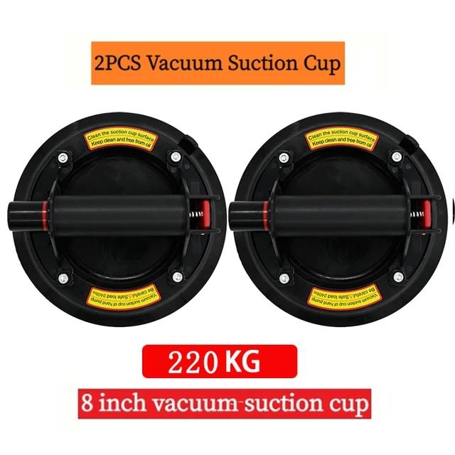 8 Inch Vacuum Suction Cup 220kg with Copper Handle Ventosas Para Vidrio Heavy Duty Lifter for Granite Tile Glass Manual Lifting